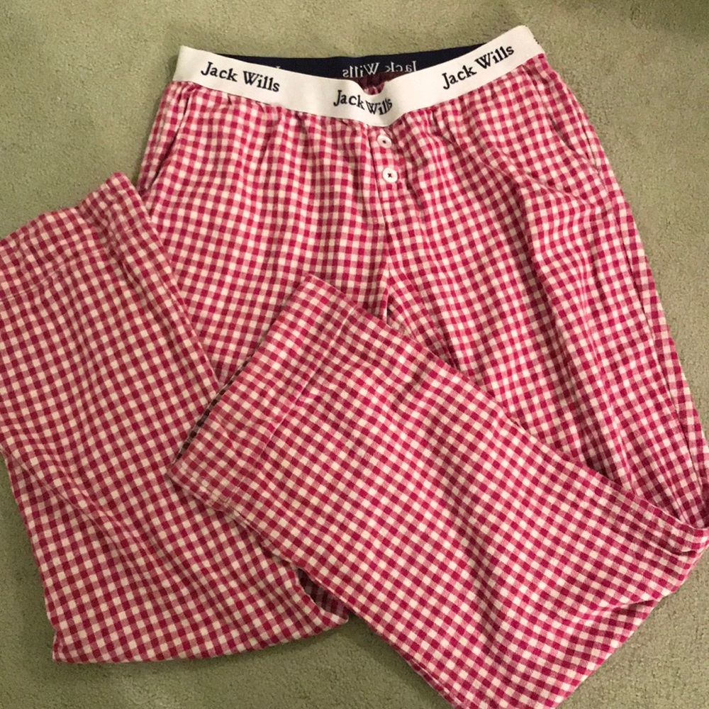 Jack Wills Checked Flannel PJ Pants